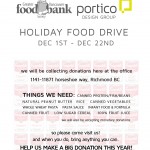food drive flyer copy
